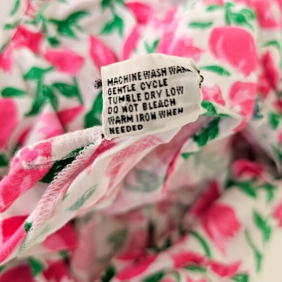 50s West Coast Baby Girl Short Romper Short Slv Button Closure Cotton Infant 12M - Picture 10 of 10